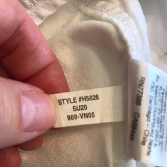 J Crew Women's White Shorts NWT 14 - Picture 8 of 9